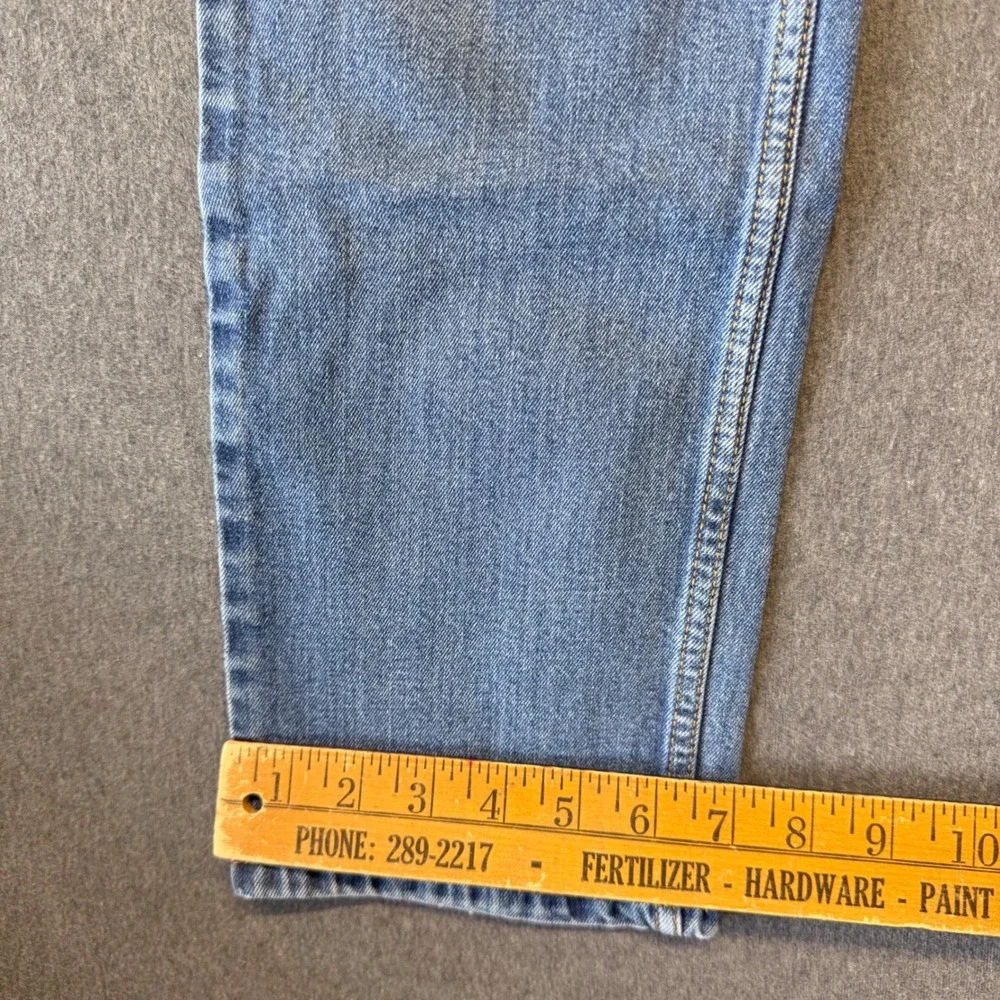 Levis 511 Slim Fit Jeans Mens 34x32 Light Wash Blue Denim Distressed 00511-1322